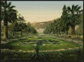 Vintage The gardens Monte Carlo A4 Photo Print