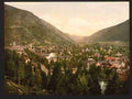 Vintage The hotels Luchon Pyrenees A4 Photo Print