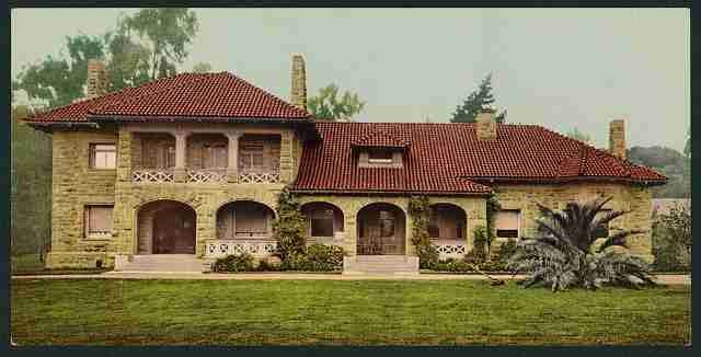 Vintage The lodge Golden Gate Park San Francisco Cal A4 Photo Print