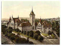 Vintage The museum Zurich A4 Photo Print