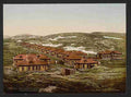 Vintage The new village Alexander III Kola Peninsula A4 Photo Print
