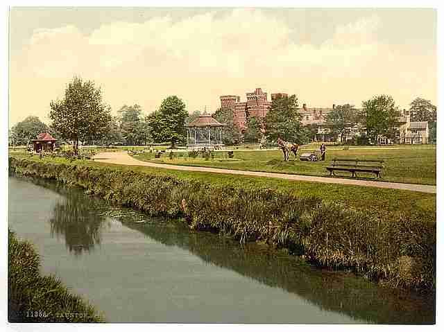 Vintage The park Taunton A4 Photo Print
