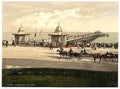 Vintage The pier Worthing A4 Photo Print
