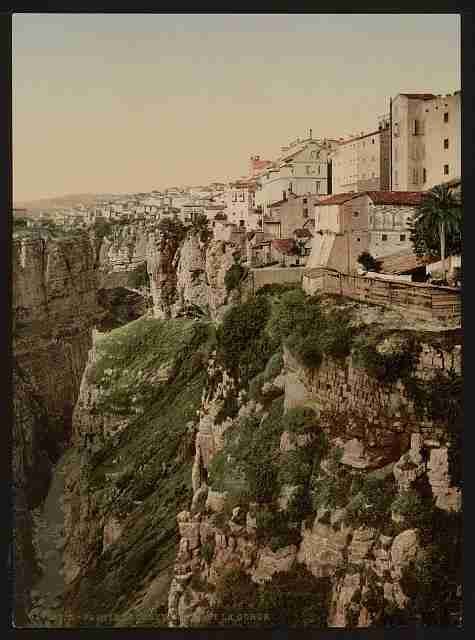 Vintage The ravine Constantine A4 Photo Print