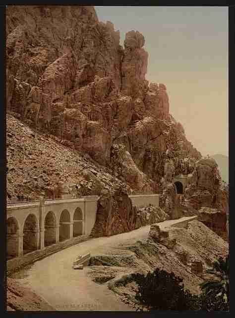 Vintage The ravine II El Cantara A4 Photo Print