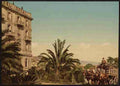 Vintage The royal hotel with gardens San Remo A4 Photo Print