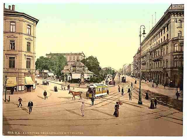 Vintage The theatre Hanover A4 Photo Print