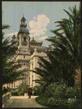 Vintage The theatre Monte Carlo A4 Photo Print