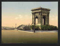 Vintage The water castle Montpelier A4 Photo Print