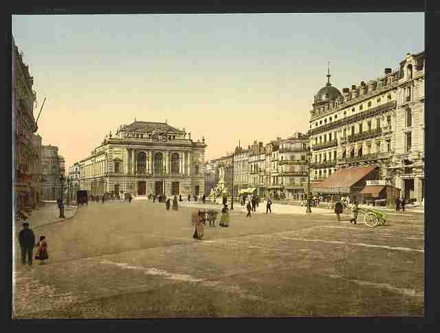 Vintage Theatre Place Montpelier A4 Photo Print