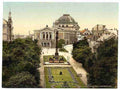 Vintage Theatre and Promenade Halle German Saxony A4 Photo Print