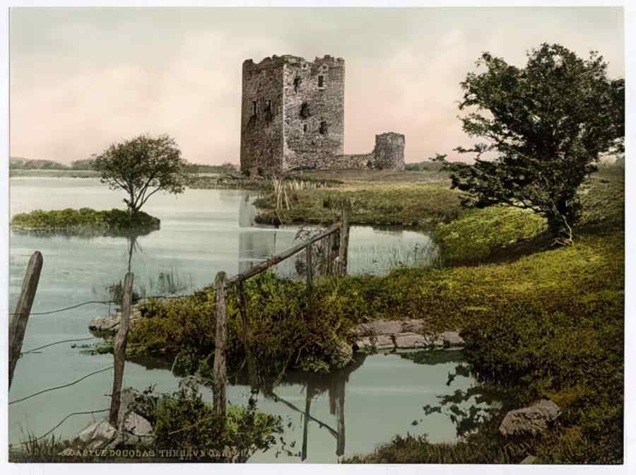 Vintage Threave Castle Castle Douglas Scotland A4 Photo Print