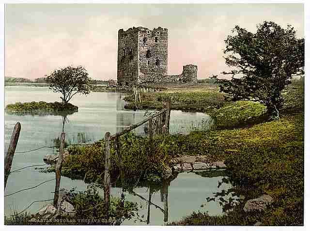 Vintage Threave Castle Castle Douglas A4 Photo Print