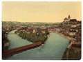 Vintage Thun and Aare River Bernese Oberland A4 Photo Print