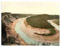 Vintage Tidenham bend and cliffs Chepstow A4 Photo Print