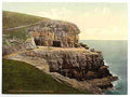 Vintage Tilly Whim Caves Swanage A4 Photo Print
