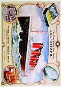 Vintage Titanicm USE crop A4 Photo Print