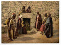 Vintage Tomb of Lazarus Bethany A4 Photo Print