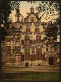 Vintage Town hall Stadthuis I Delft A4 Photo Print