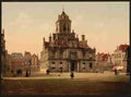 Vintage Town hall Stadthuis II Delft A4 Photo Print