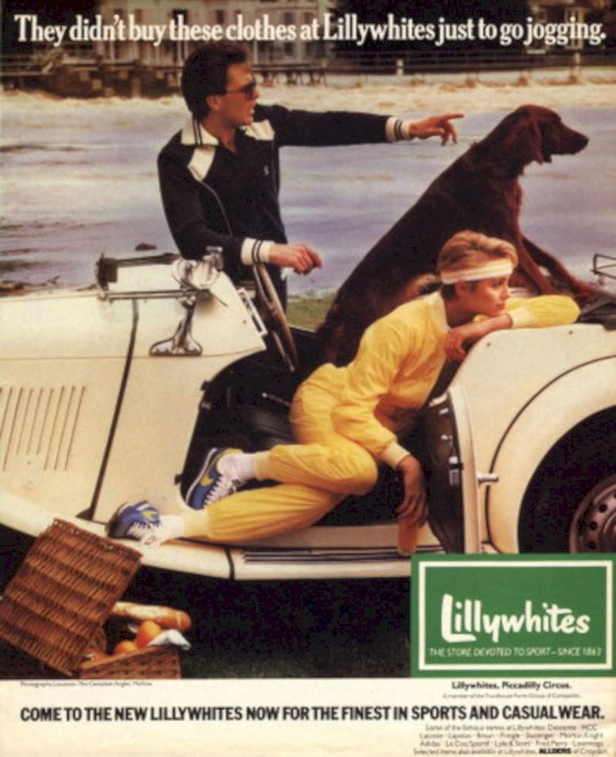 Vintage Tracksuit Setter 1980s Vintage Retro Advert