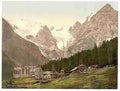Vintage Trafoi Hotel Tyrol A4 Photo Print