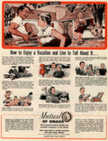 Vintage Travel Ads 1940s Vintage Retro Advert Poster
