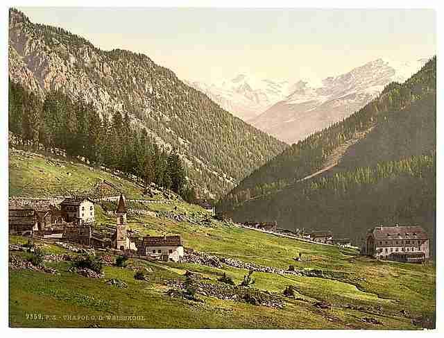 Vintage Tre Croci Tyrol A4 Photo Print