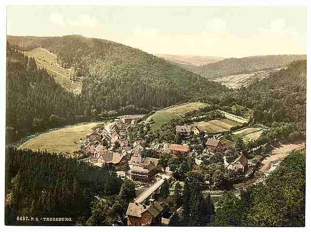 Vintage Treseburg Hartz A4 Photo Print