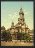 Vintage Trinity Church Paris A4 Photo Print