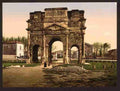 Vintage Triumphal arch Orange Provence A4 Photo Print