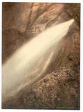 Vintage Trummelbach Fall I Bernese Oberland A4 Photo Print