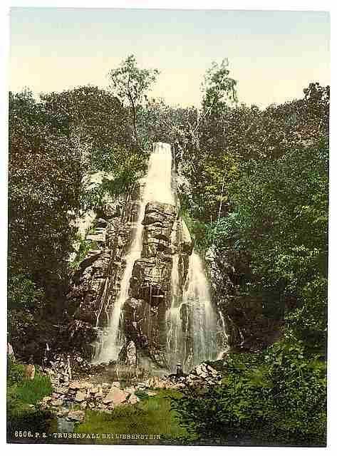 Vintage Trusenfall Thuringia A4 Photo Print