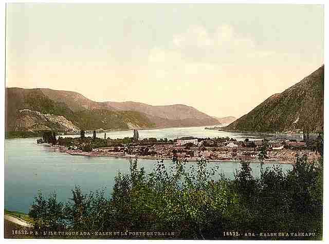 Vintage Turkeningel & the Iron Gate of the Danube Tatra A4 Photo Print