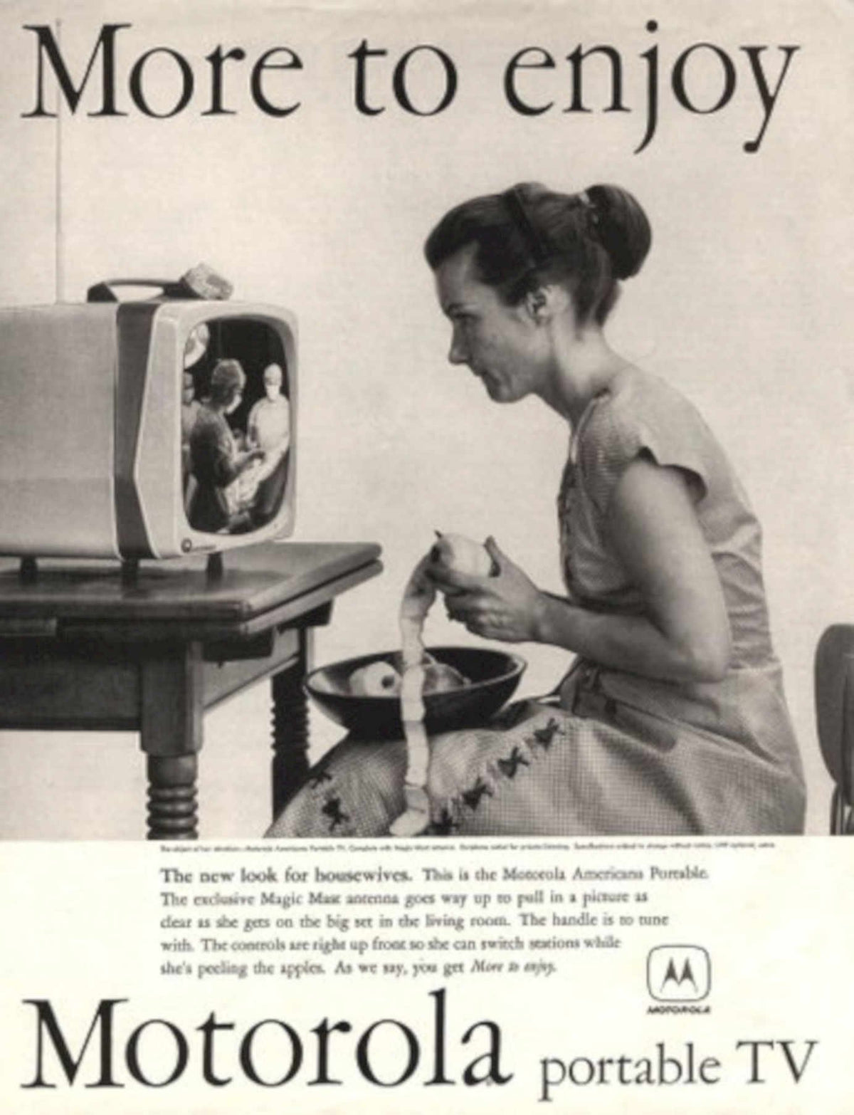 Vintage Tv Apples 1960s Vintage Retro Advert