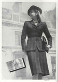 Vintage Tweed Suit 1940s Vintage Retro Advert Poster