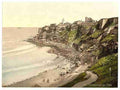 Vintage Tynemouth Newcastle on Tyne England A4 Photo Print