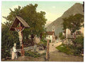 Vintage Tyrol Village Tyrol A4 Photo Print