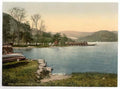 Vintage Ullswater Howtown Pier Lake District England A4 Photo Print