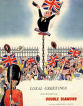 Vintage Union Jack 1950s Vintage Retro Advert Poster