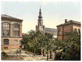 Vintage University Library Griefswald Pommeraina A4 Photo Print