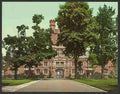 Vintage University Library Princeton University A4 Photo Print