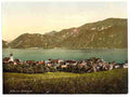 Vintage Unterach I Upper Austria A4 Photo Print