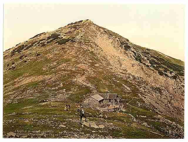 Vintage Unterkunfhaus Krottenkopf Upper Bavaria A4 Photo Print