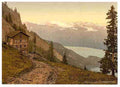Vintage Unterstetten Rigi A4 Photo Print