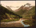 Vintage Valley of Lys II Luchon Pyrenees A4 Photo Print