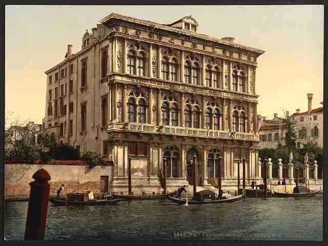 Vintage Vendramin Calergi Palace Venice A4 Photo Print