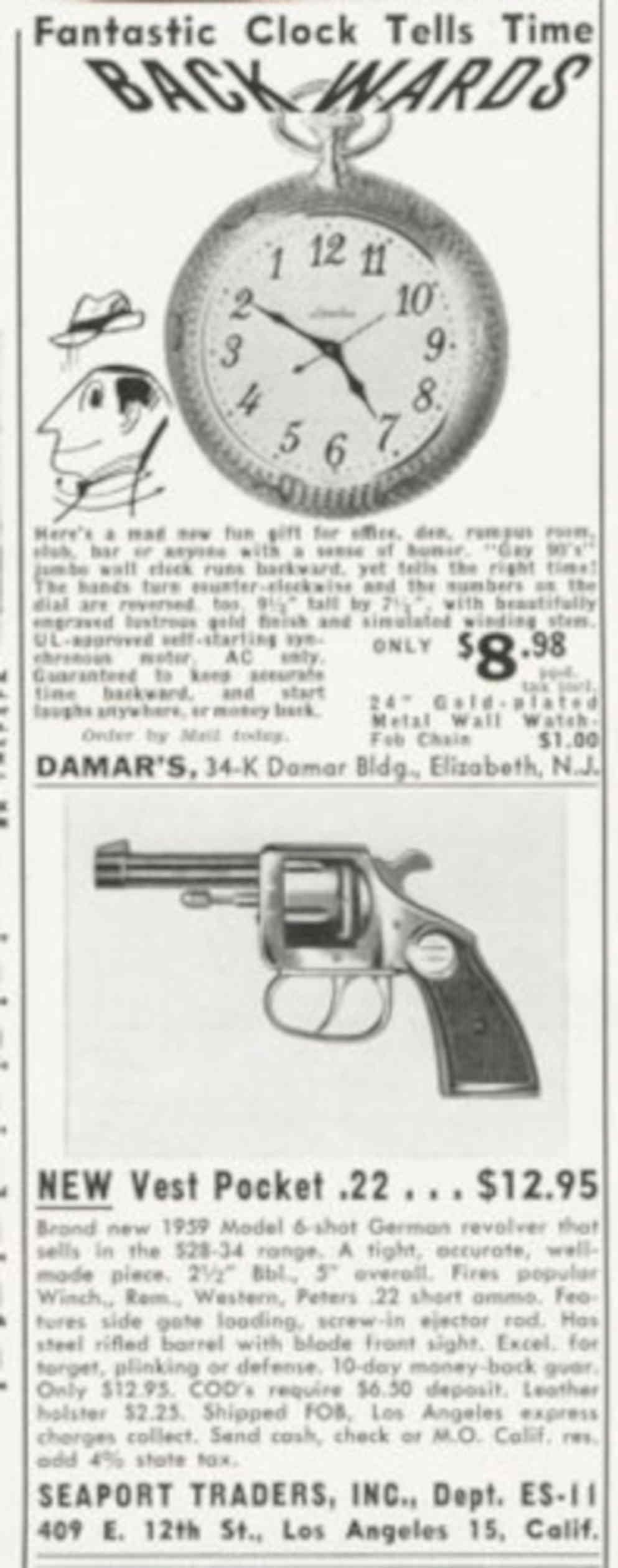 Vintage Vest Pocket 1950s Vintage Retro Advert Poster