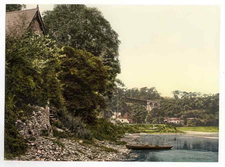 Vintage Viaduct Ii Lydbrook Lower England A4 Photo Print