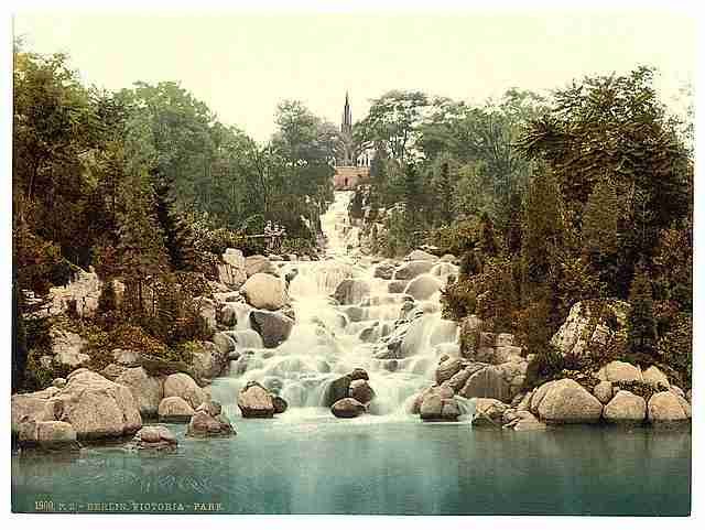 Vintage Victoria Park Berlin A4 Photo Print